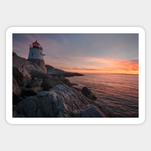 Rhode Island Lighthouse Sticker